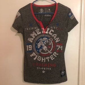 American fighter shirt